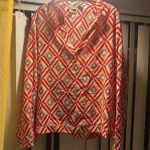 Size 10 Tory Burch long sleeve shirt